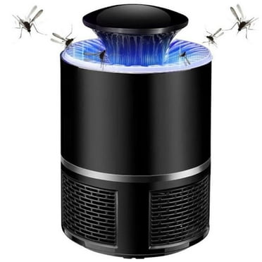 Child Safe Gnat SMsales Indoor Mosquito Trap UV LED Light Odorless No Zapper Built in 360 Fan Black Fruit Fly Bug Non-Toxic Moth USB Powered Insect Killer that Works Best for Mosquito